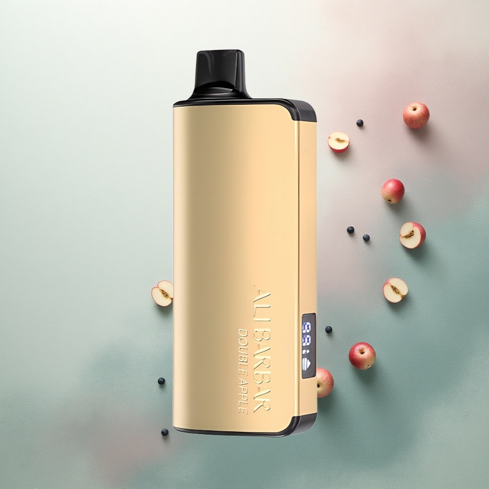 Alibarbar Ingot 9000 Puffs Double Apple 2350mAh 22ml LED Display
