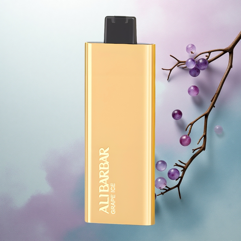 Alibarbar Pandora 7000 Puffs Grape Ice 17ml 1.0 Ohm Disposable Vape