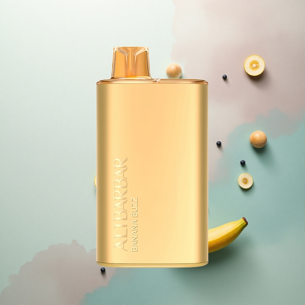 Alibarbar Rich 8000 Puffs Banana Buzz 20ml 2000mAh
