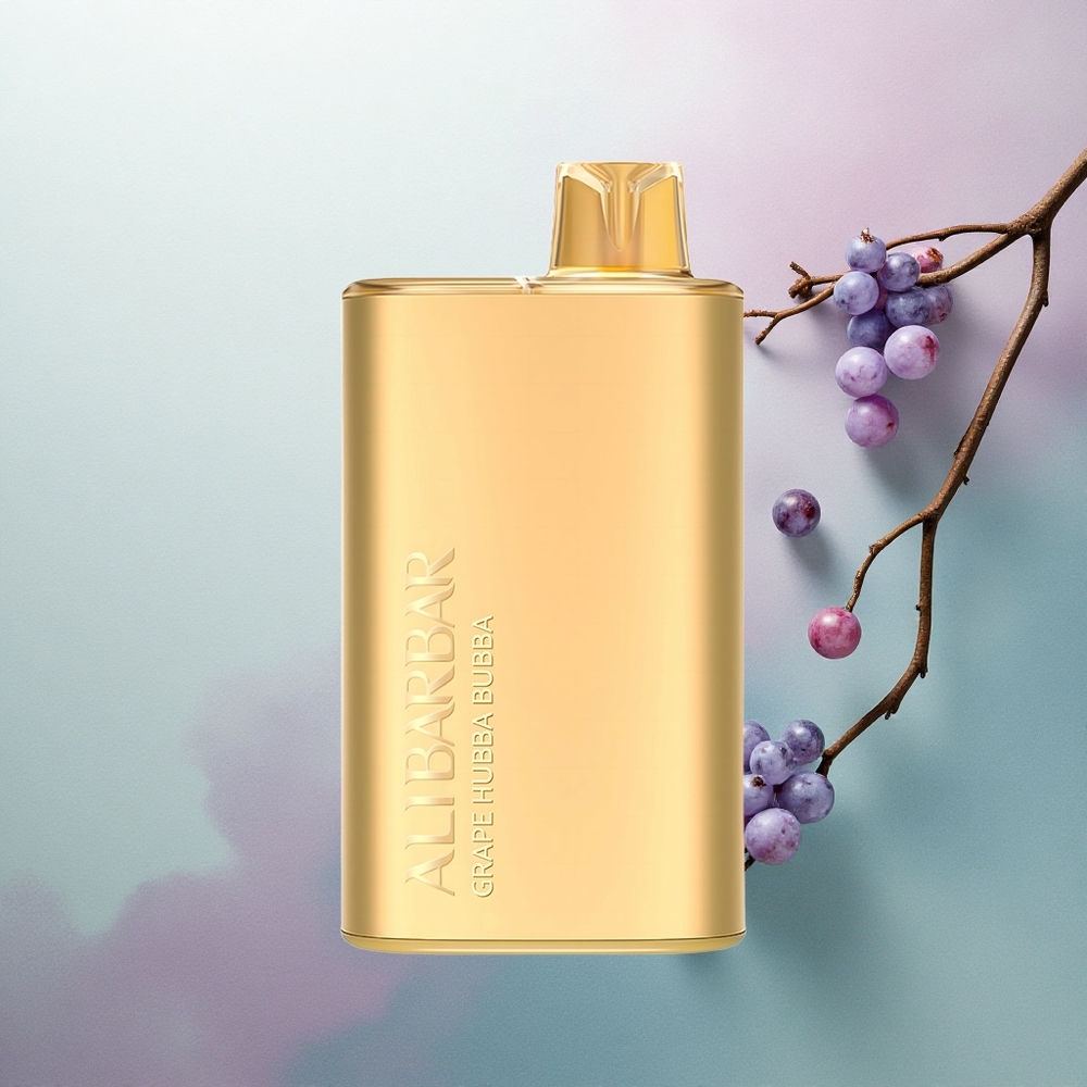 Alibarbar Rich 8000 Puffs Grape Hubba Bubba Disposable Vape 20ml 2000mAh