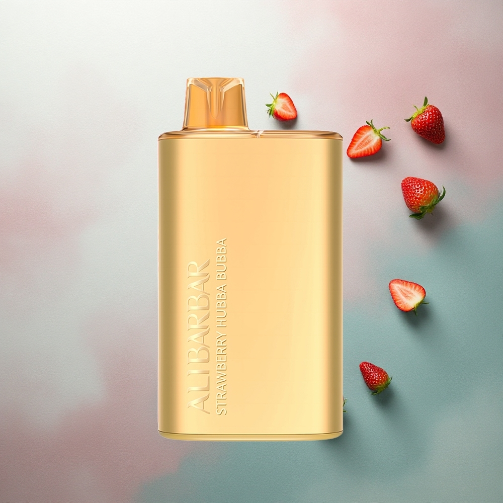 Alibarbar Rich 8000 Puffs Strawberry Bubble 20ml 2000mAh Disposable Vape