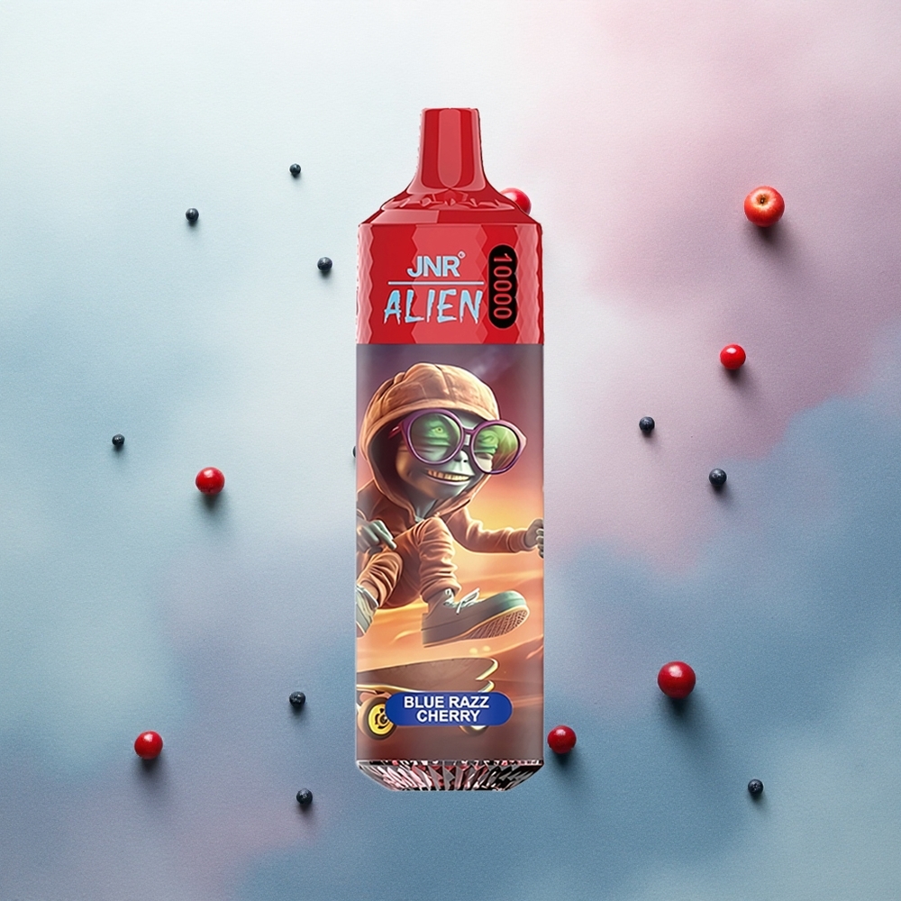 JNR Alien 10000 Blue Razz Cherry 850mAh RGB