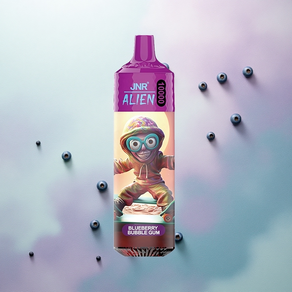 JNR Alien 10000 Blueberry Bubble Gum 850mAh RGB LED