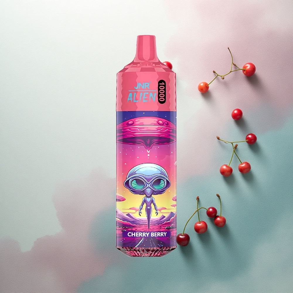 JNR Alien 10000 Cherry Berry 850mAh Mesh Sport LED