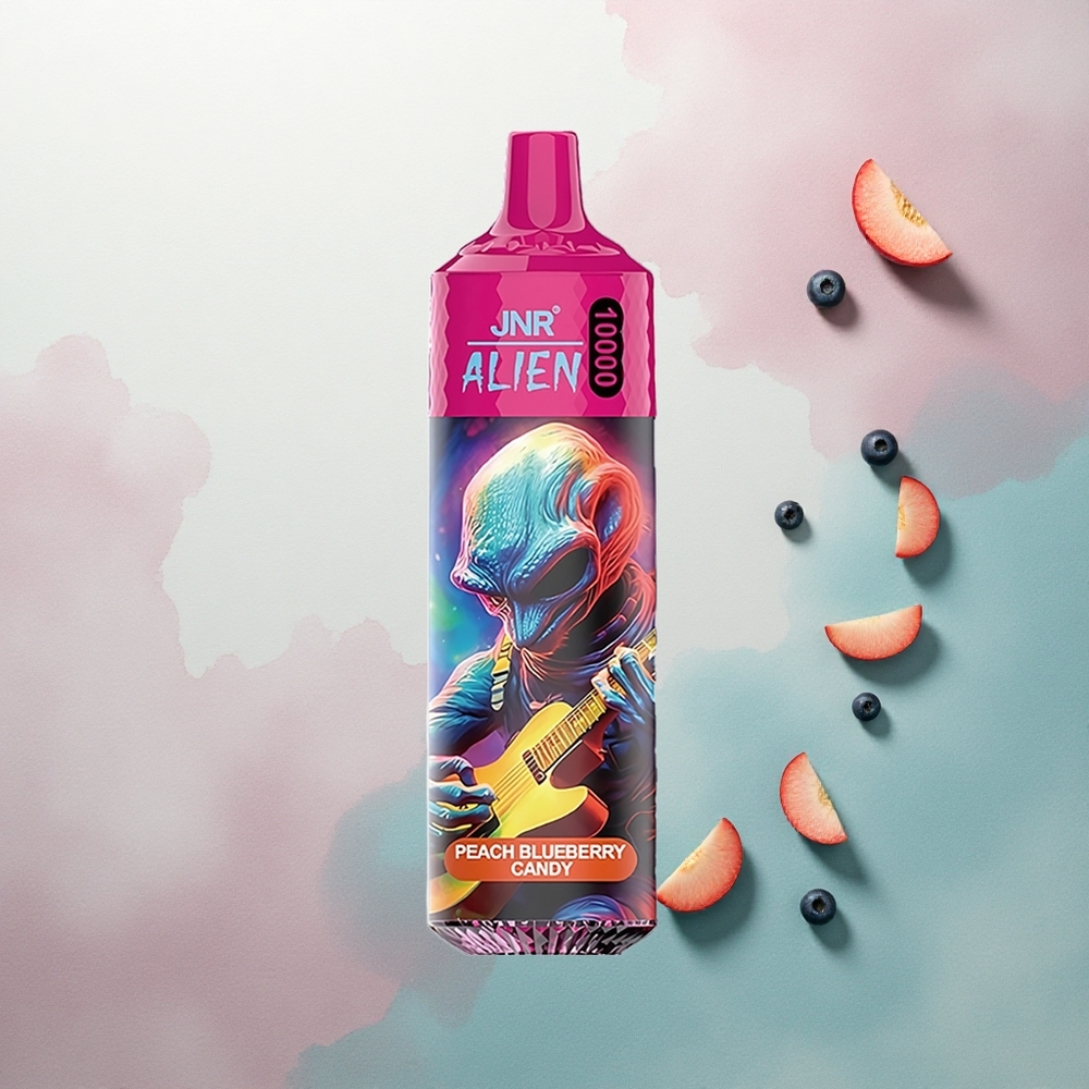 JNR Alien 10000 Peach Blueberry Candy 850mAh 20ml RGB