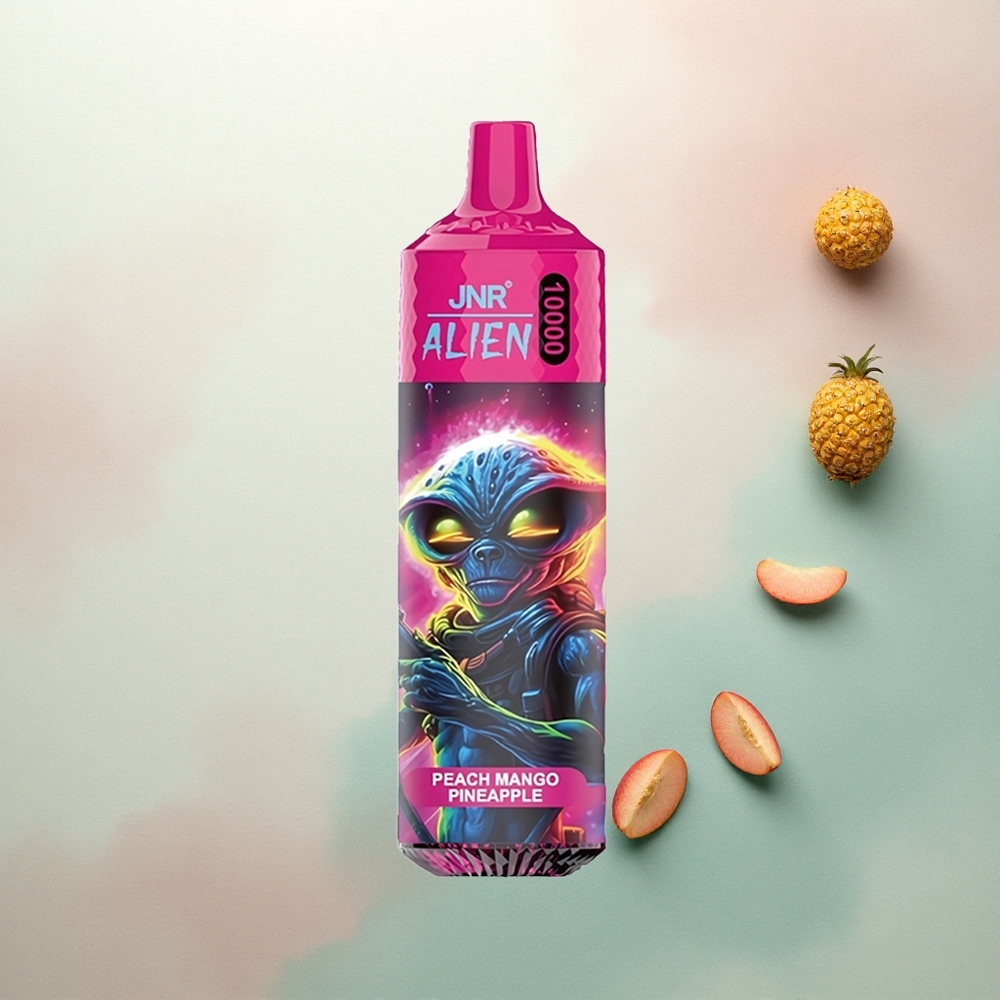 JNR Alien 10000 Peach Mango Pineapple 850mAh RGB