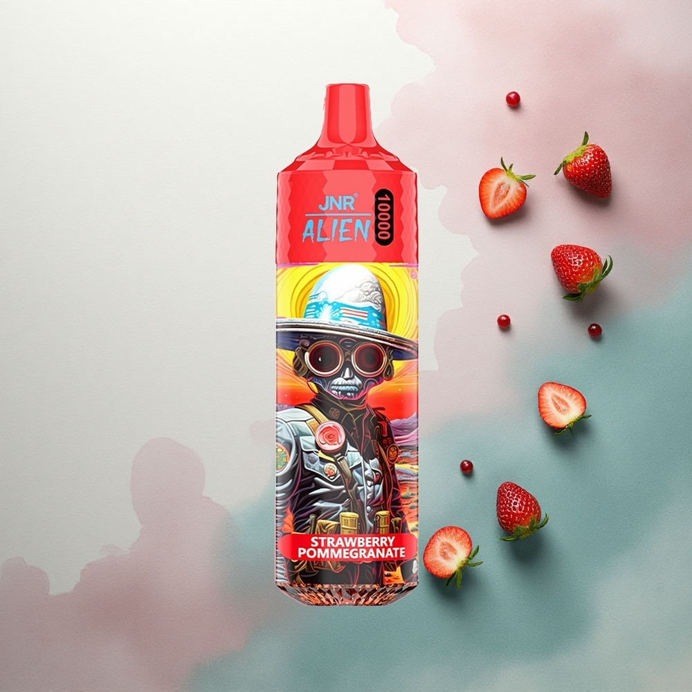 JNR Alien 10000 Strawberry Pomegranate 850mAh RGB
