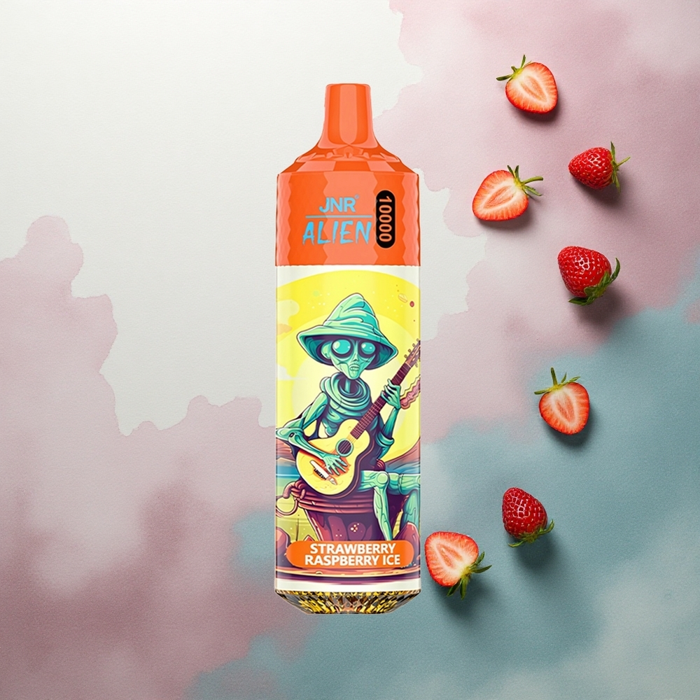 JNR Alien 10000 Strawberry Raspberry Ice RGB LED 850mAh