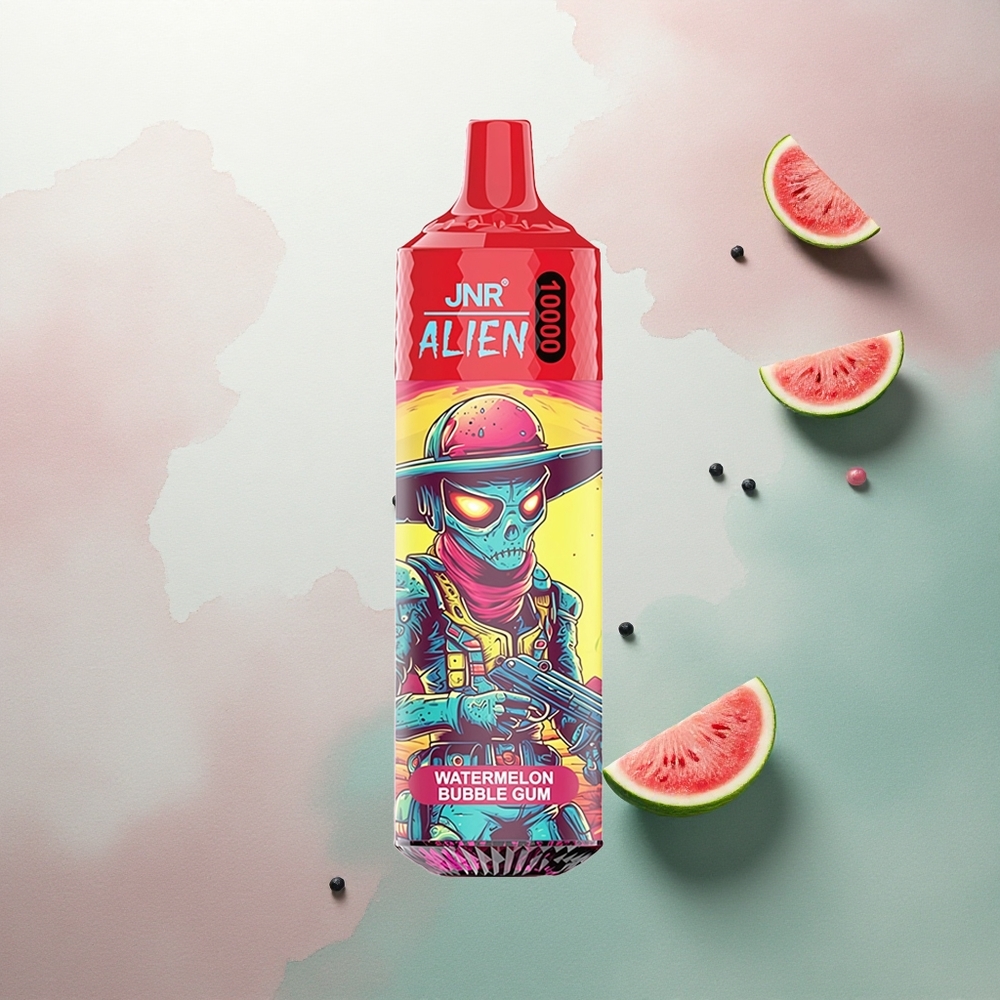 JNR Alien 10000 Watermelon Bubble Gum 850mAh RGB