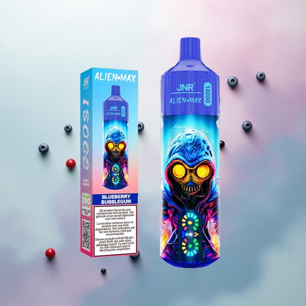 JNR Alien Max 18000 Blueberry Bubblegum Dual Mesh 850mAh