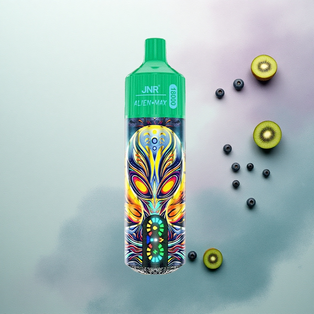 JNR Alien Max 18000 Blueberry Kiwi Dual Mesh 850mAh