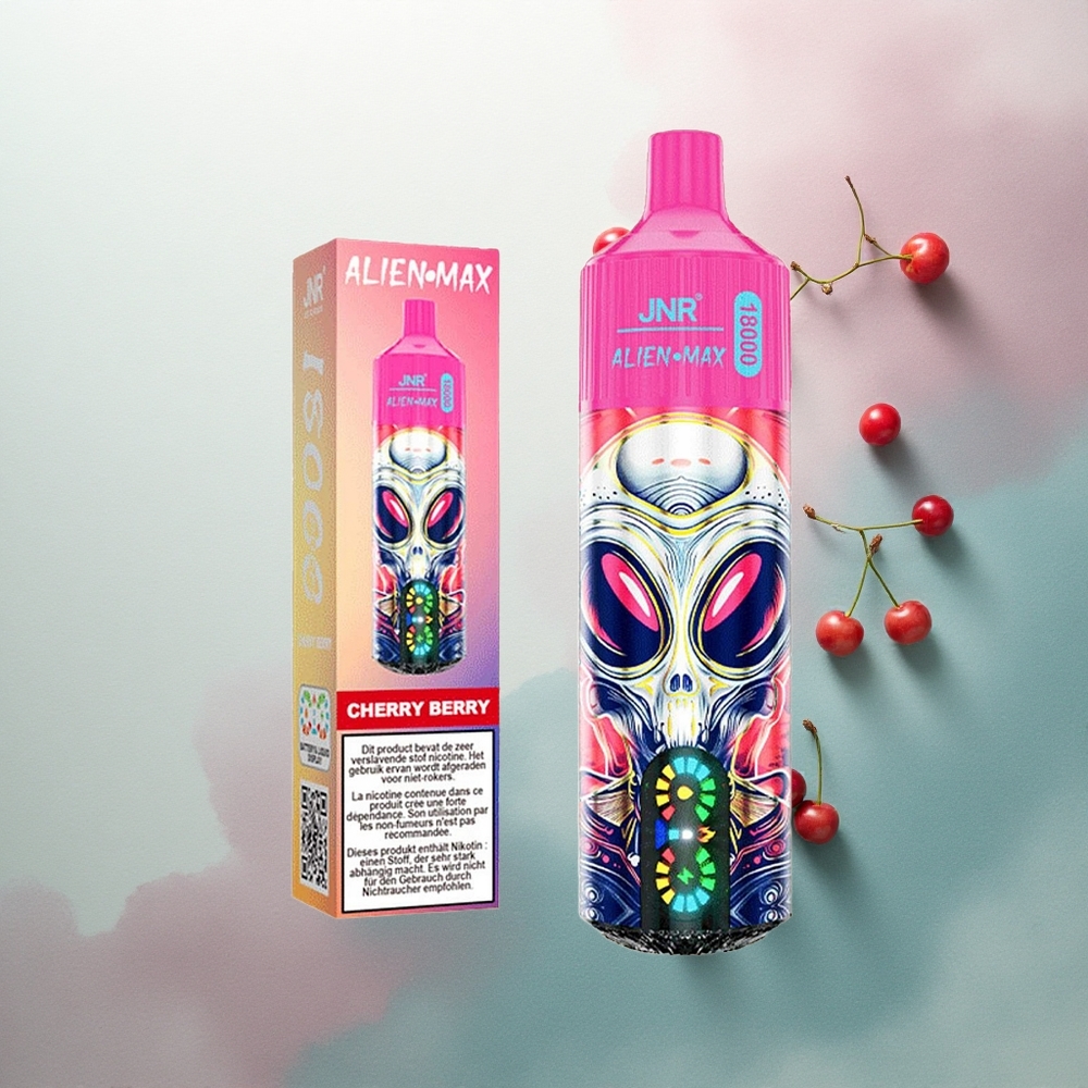 JNR Alien Max 18000 Cherry Berry Dual Mesh 850mAh
