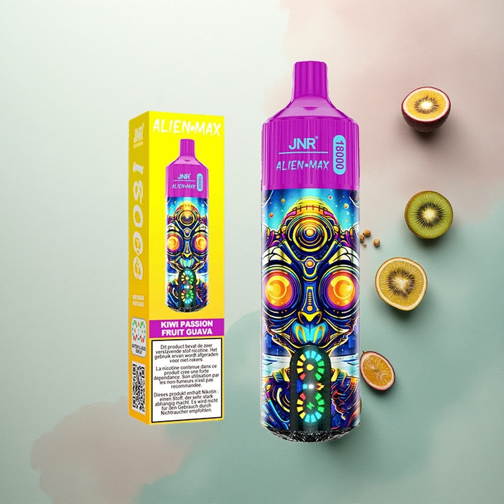 JNR Alien Max 18000 Kiwi Passion Fruit Guava Dual Mesh 850mAh