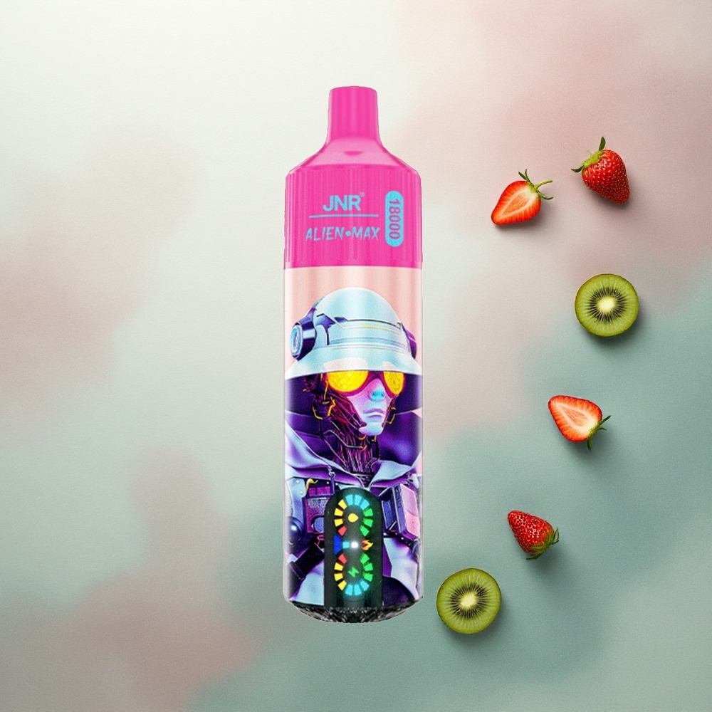 JNR Alien Max 18000 Strawberry Kiwi Dual Mesh 850mAh