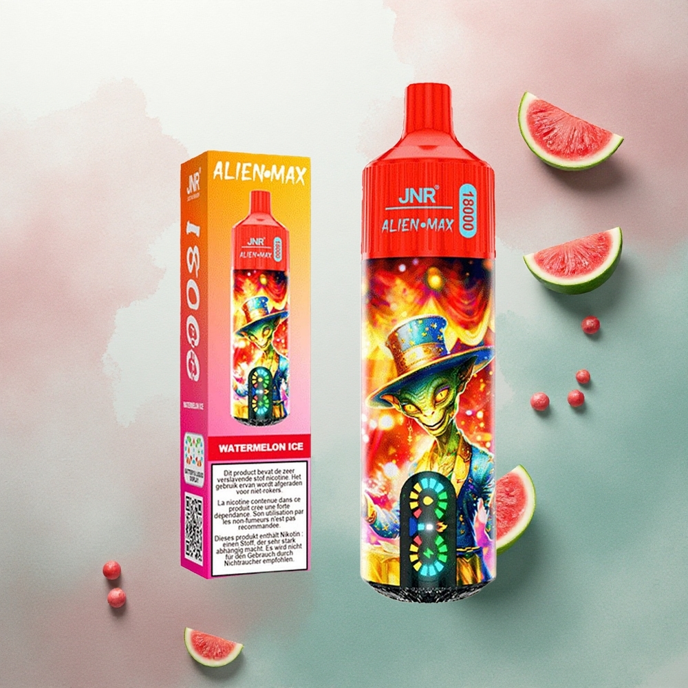 JNR Alien Max 18000 Watermelon Ice Dual Mesh 850mAh