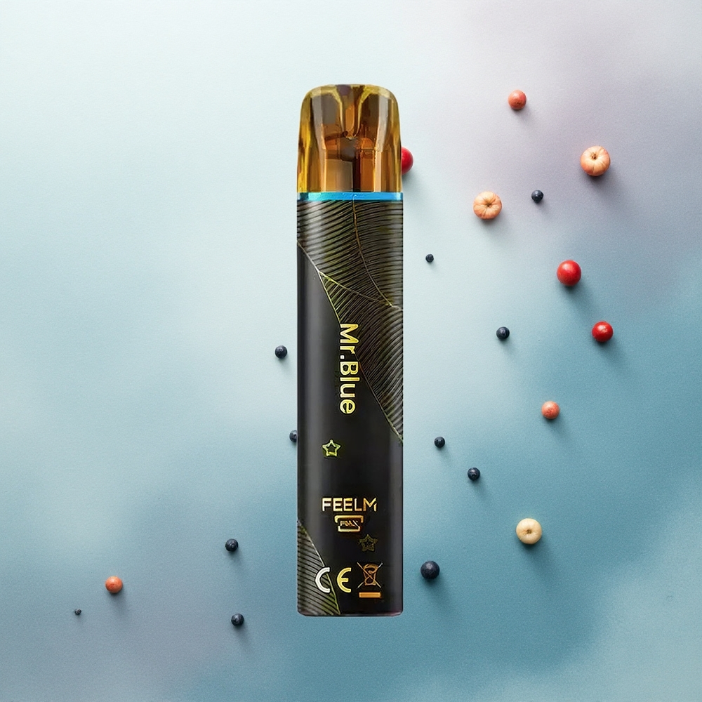 JNR Black&Golden 600+200 Blue 550mAh 2% Nicotine