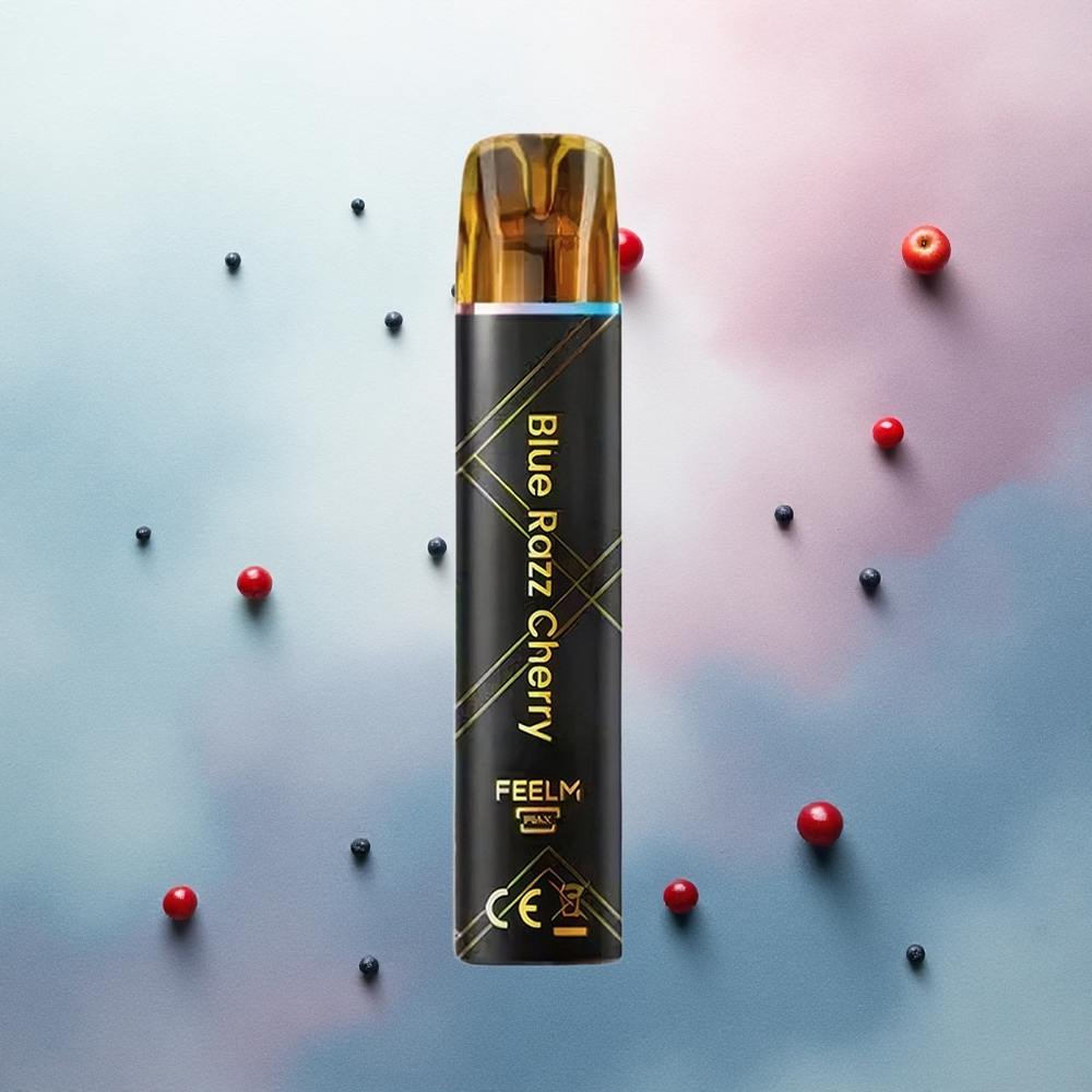 JNR Black&Golden 600+200 Blue Razz Cherry 550mAh 2ml 2% Nicotine