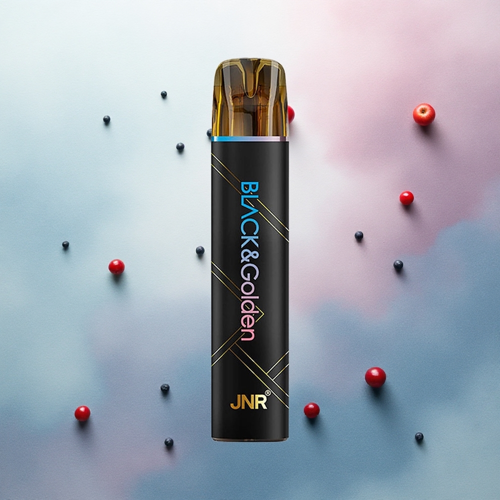 JNR Black&Golden 600+200 Blue Razz Cherry 550mAh 2ml 2% Nicotine