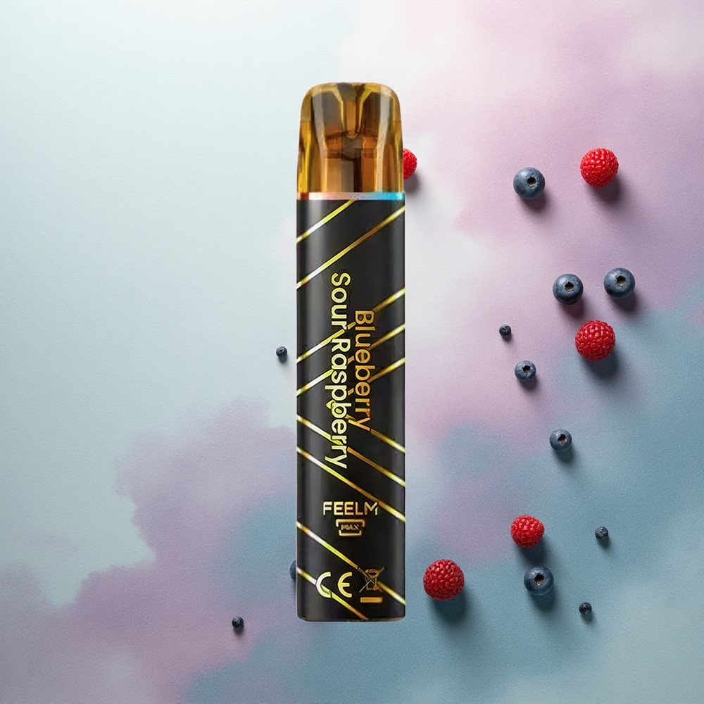 JNR Black&Golden 600+200 Blueberry Sour Raspberry 550mAh 2ml Nicotine 2%