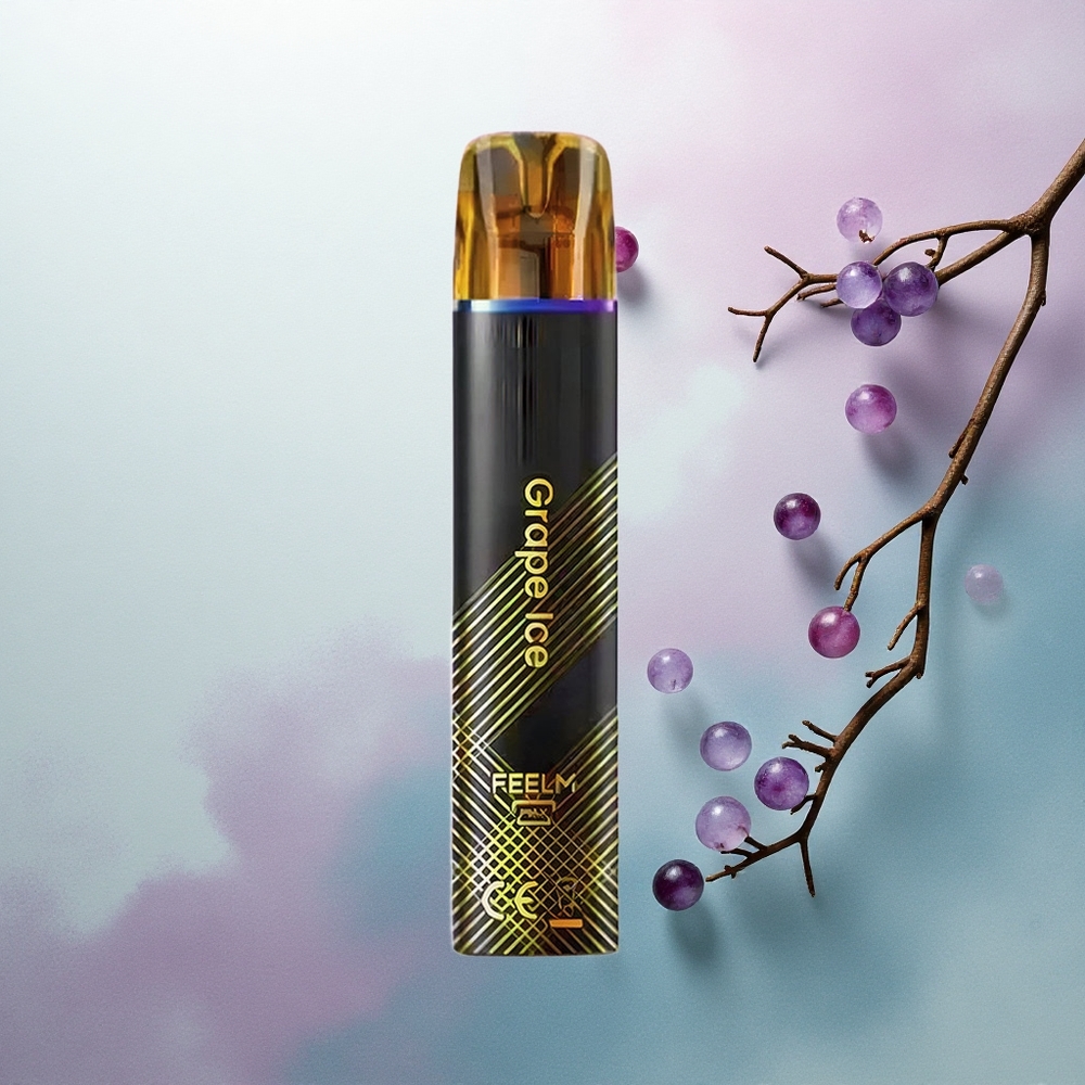 JNR Black&Golden 600+200 Grape Ice 550mAh 2% Nicotine