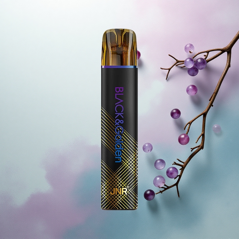 JNR Black&Golden 600+200 Grape Ice 550mAh 2% Nicotine