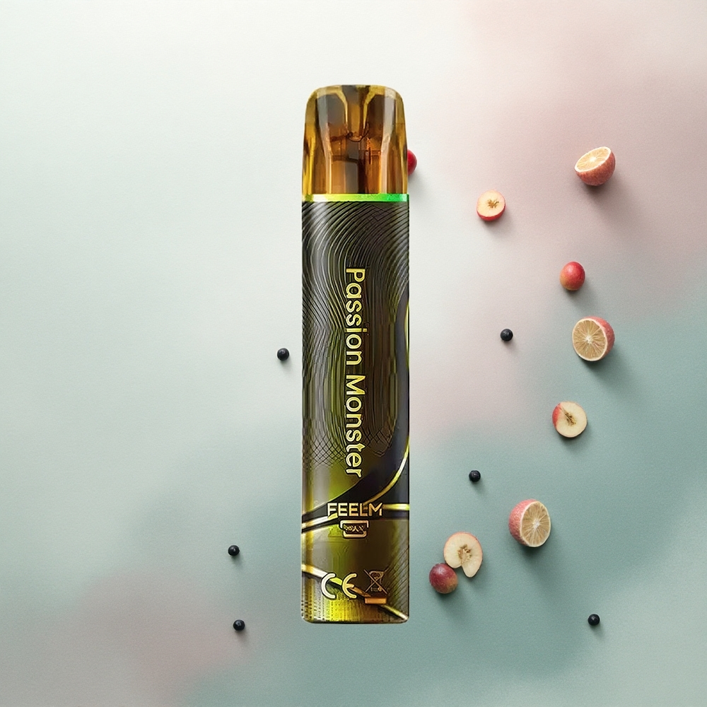 JNR Black&Golden 600+200 Passion Monster 550mAh 2% Nicotine