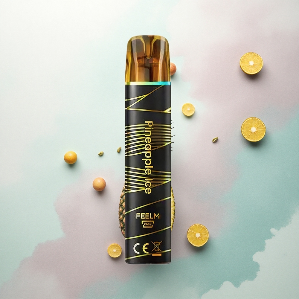 JNR Black&Golden 600+200 Pineapple Ice 550mAh 2ml Nicotine 2%