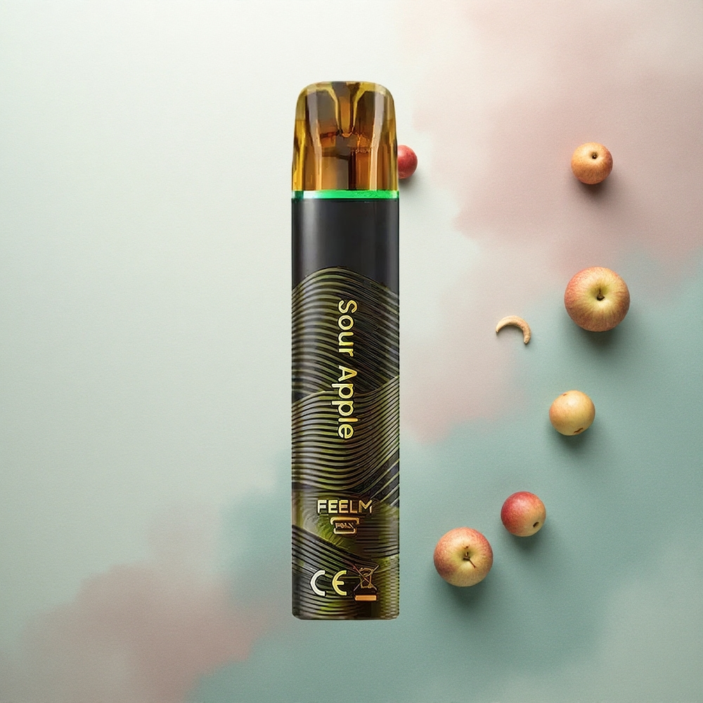 JNR Black&Golden 600+200 Sour Apple 550mAh 2ml Nicotine 2%