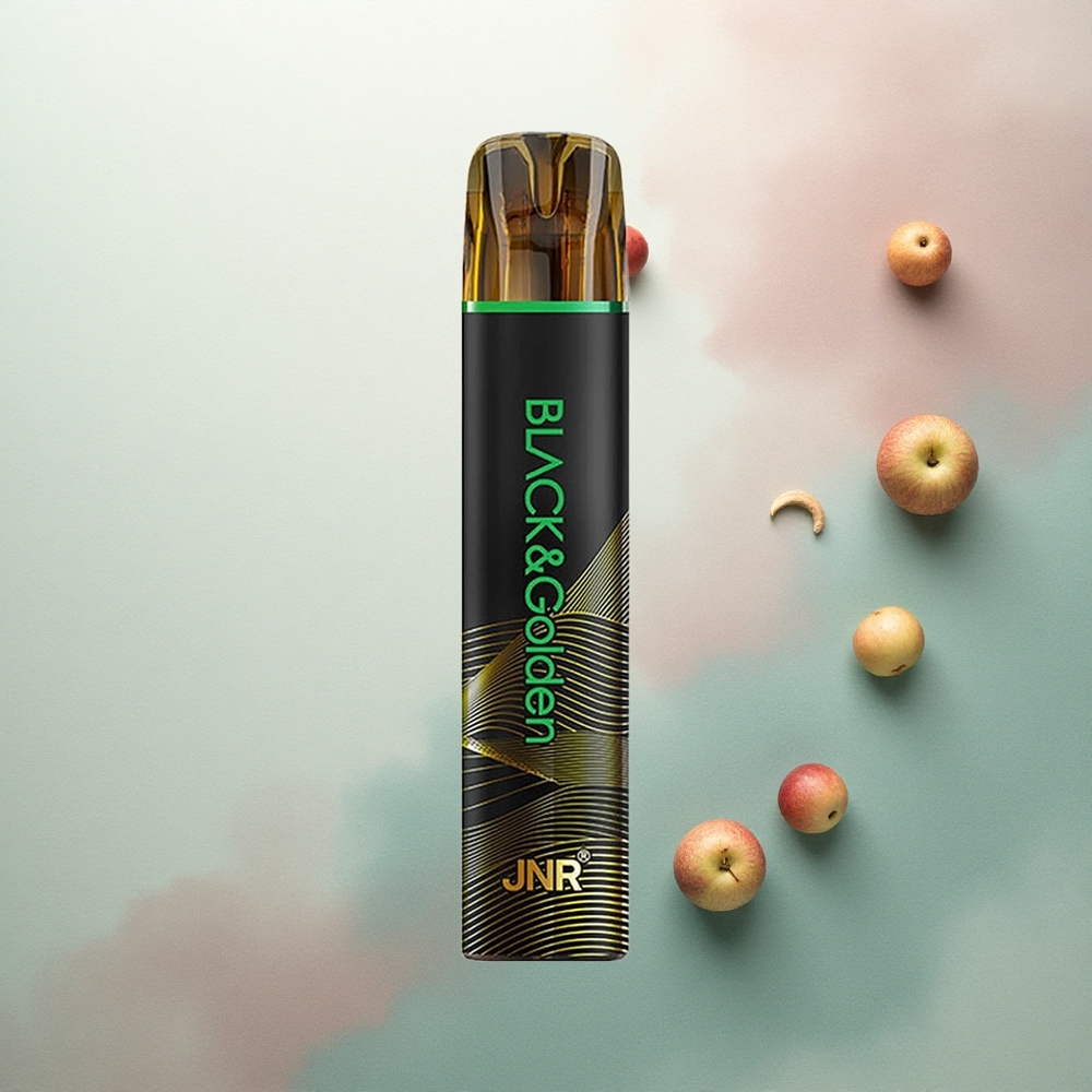 JNR Black&Golden 600+200 Sour Apple 550mAh 2ml Nicotine 2%
