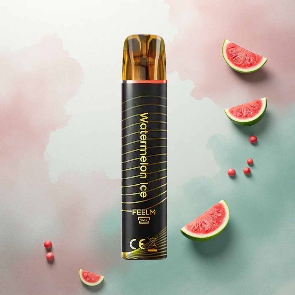 JNR Black&Golden 600+200 Watermelon Ice 550mAh 2ml Nicotine 2%