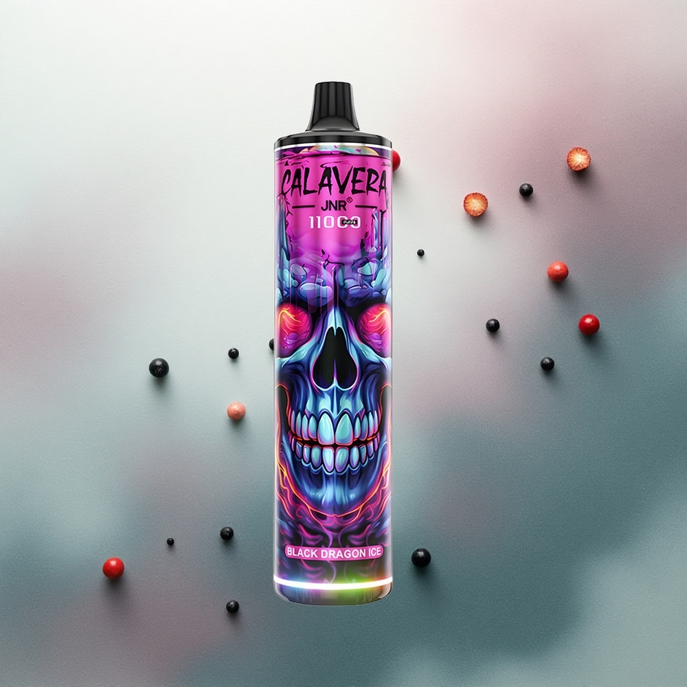 JNR Calavera 11000 Black Dragon Ice 850mAh 21ml 5% Nicotine