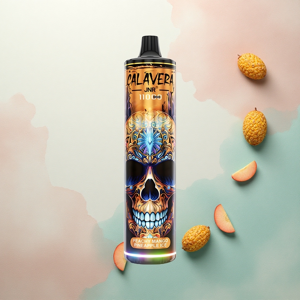 JNR Calavera 11000 Peach Mango Pineapple Ice 850mAh 21ml 5% Nicotine