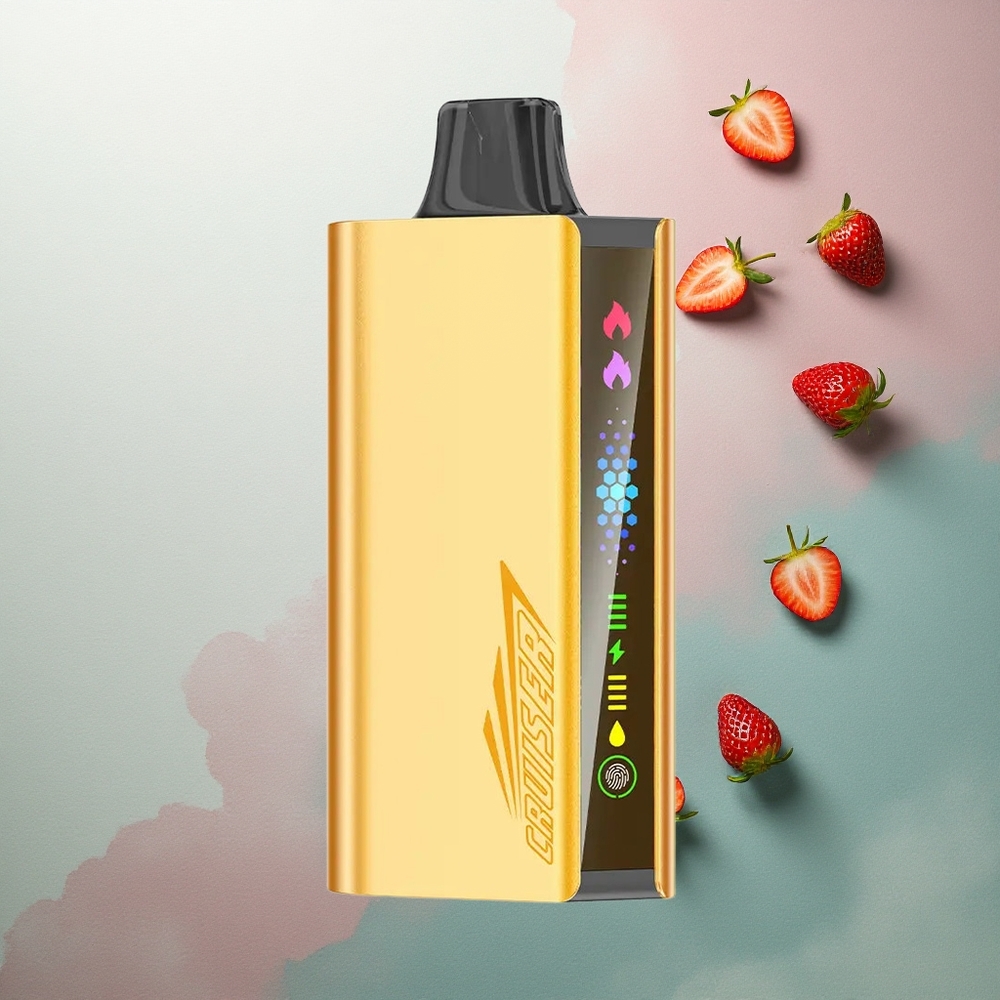 JNR Cruiser 12000 Chupa Chups Strawberry 3500 mAh Full-Metal Aluminum Body