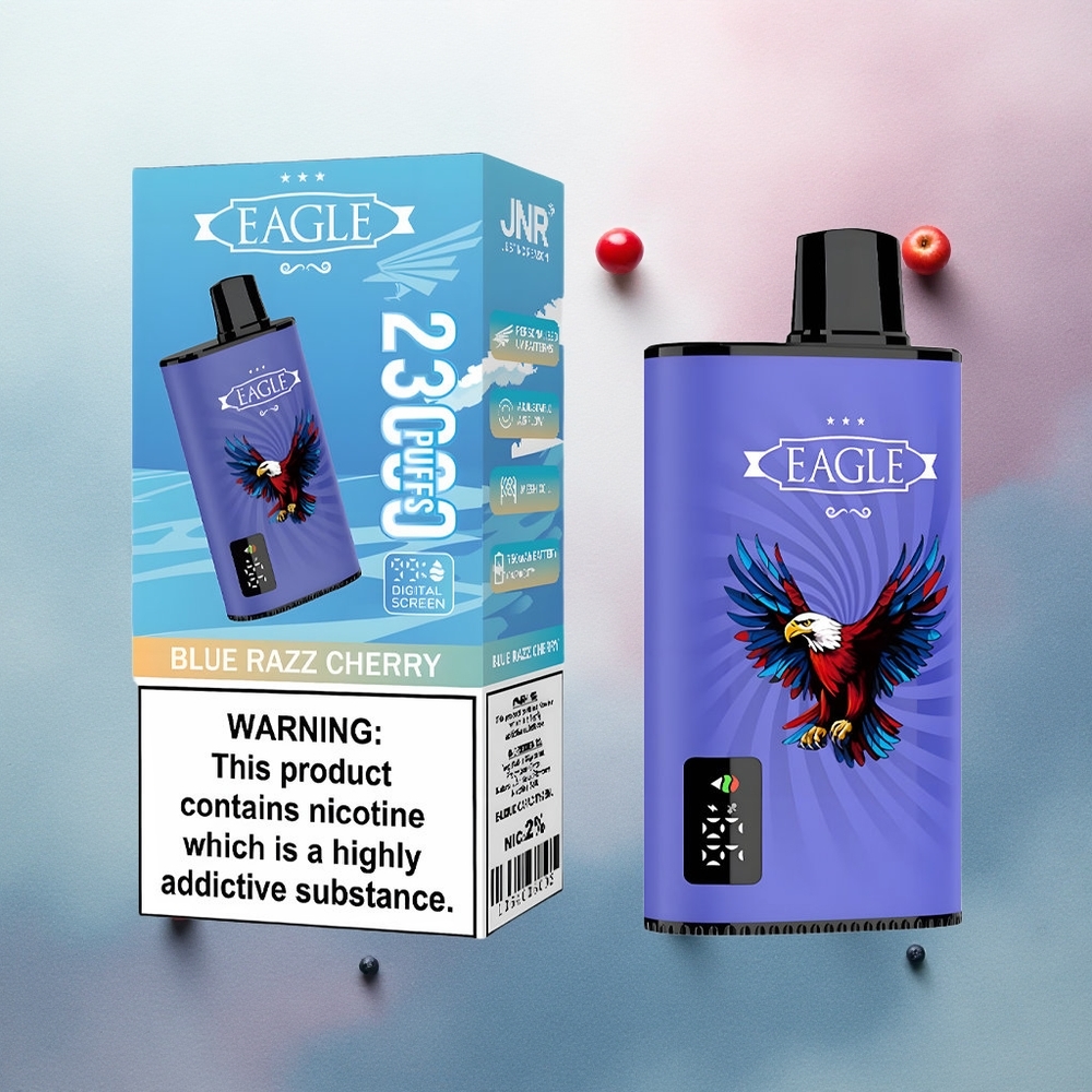 JNR EAGLE Smart 23000 Blue Razz Cherry Mesh Airflow 750mAh
