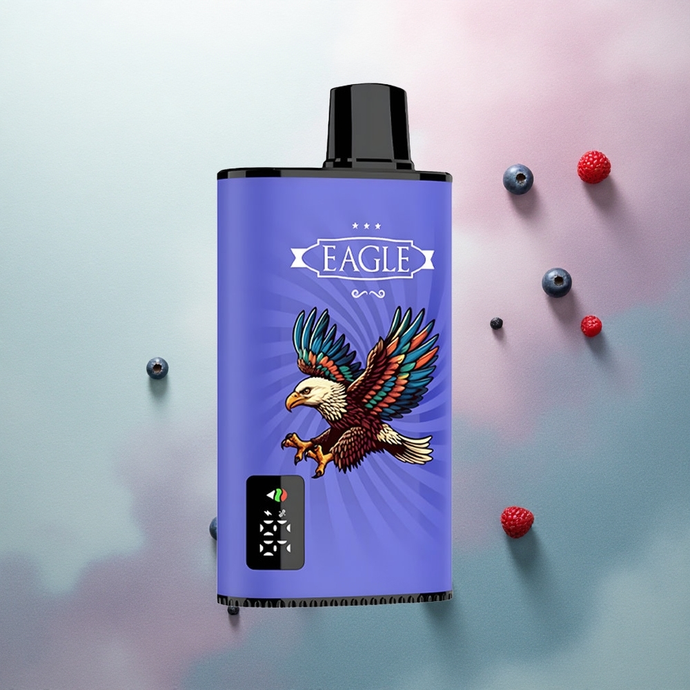 JNR EAGLE Smart 23000 Blueberry Raspberry Cherry Digital Screen Adjustable Airflow 750mAh