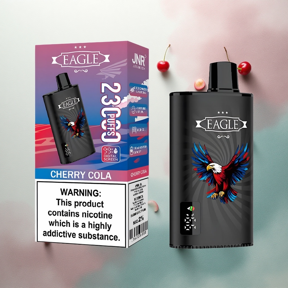 JNR EAGLE Smart 23000 Cherry Cola Digital Screen Adjustable Airflow 750mAh