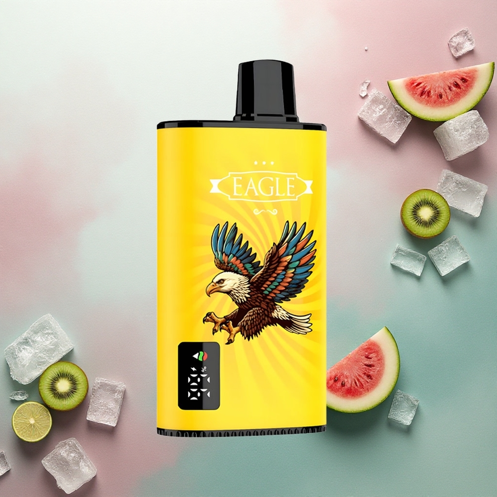 JNR EAGLE Smart 23000 Kiwi Watermelon Ice 750mAh Adjustable Airflow 2% Nicotine
