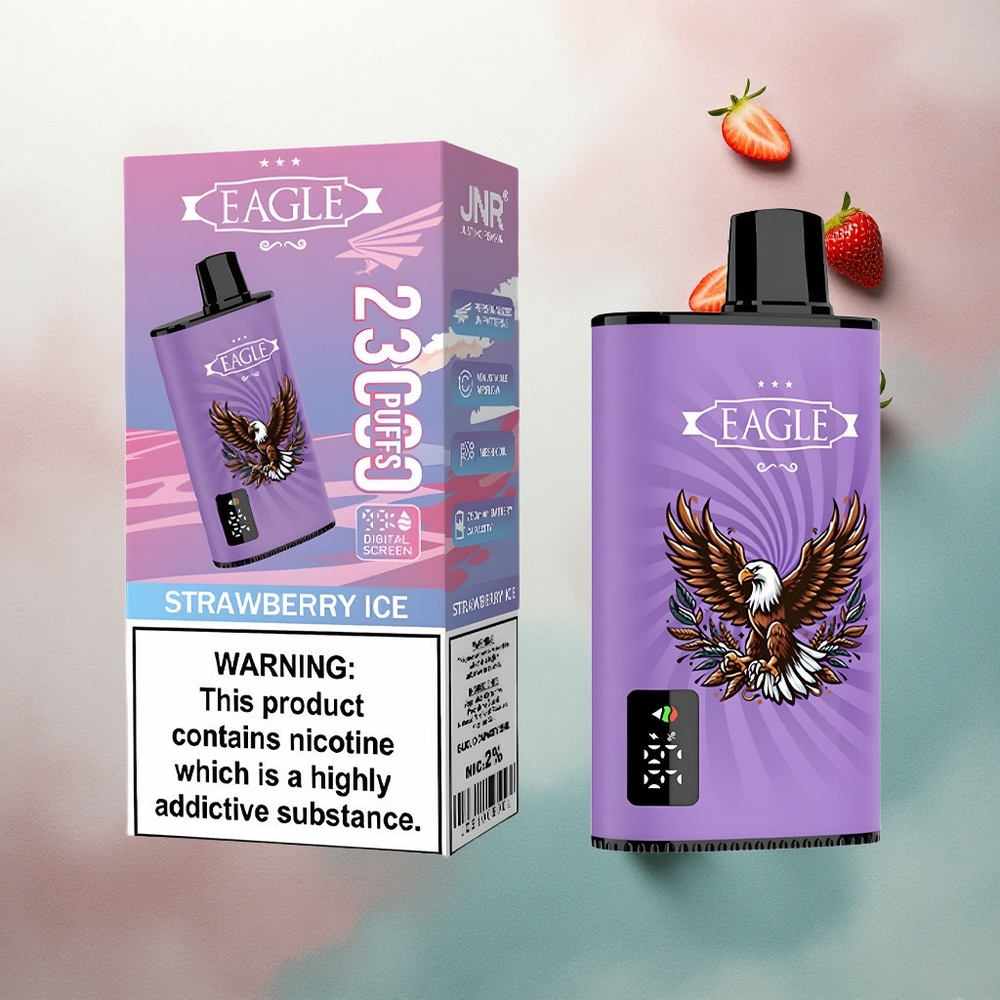 JNR EAGLE Smart 23000 Strawberry Ice 750mAh 25ml 2% Nicotine