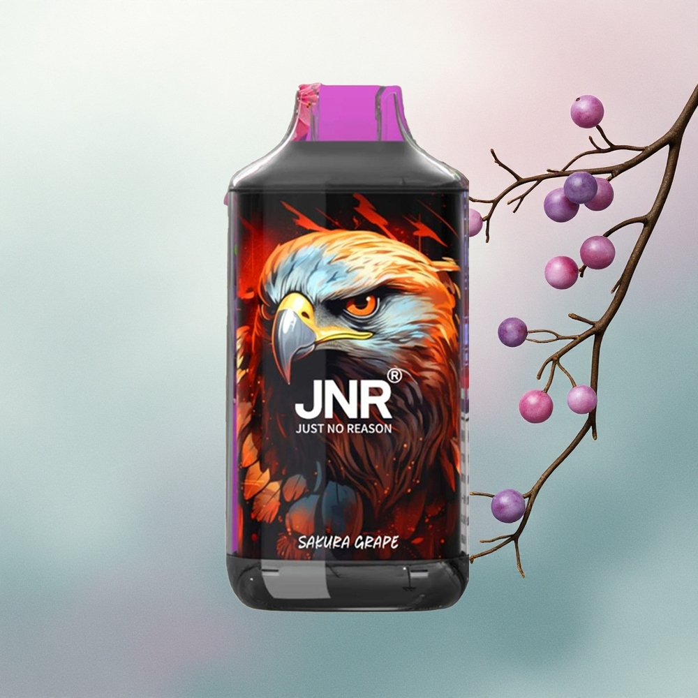 JNR Falcon 16000 Sakura Grape 22ml Dual Mesh 850mAh Nicotine 2%