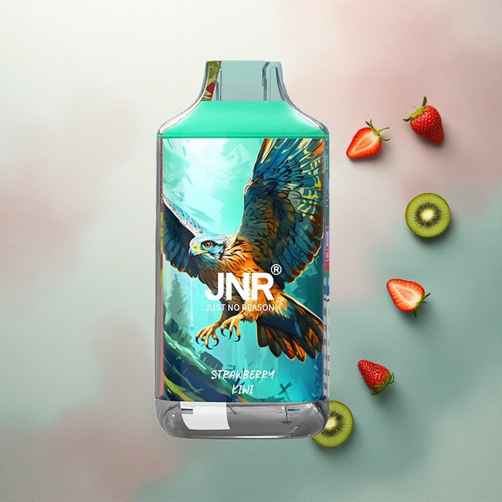 JNR Falcon 16000 Strawberry Kiwi 850mAh Dual Mesh 22ml 0% Nicotine