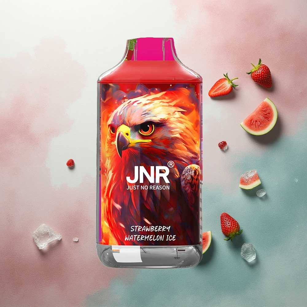 JNR Falcon 16000 Strawberry Watermelon Ice 850mAh Dual Mesh 22ml Nicotine 2%