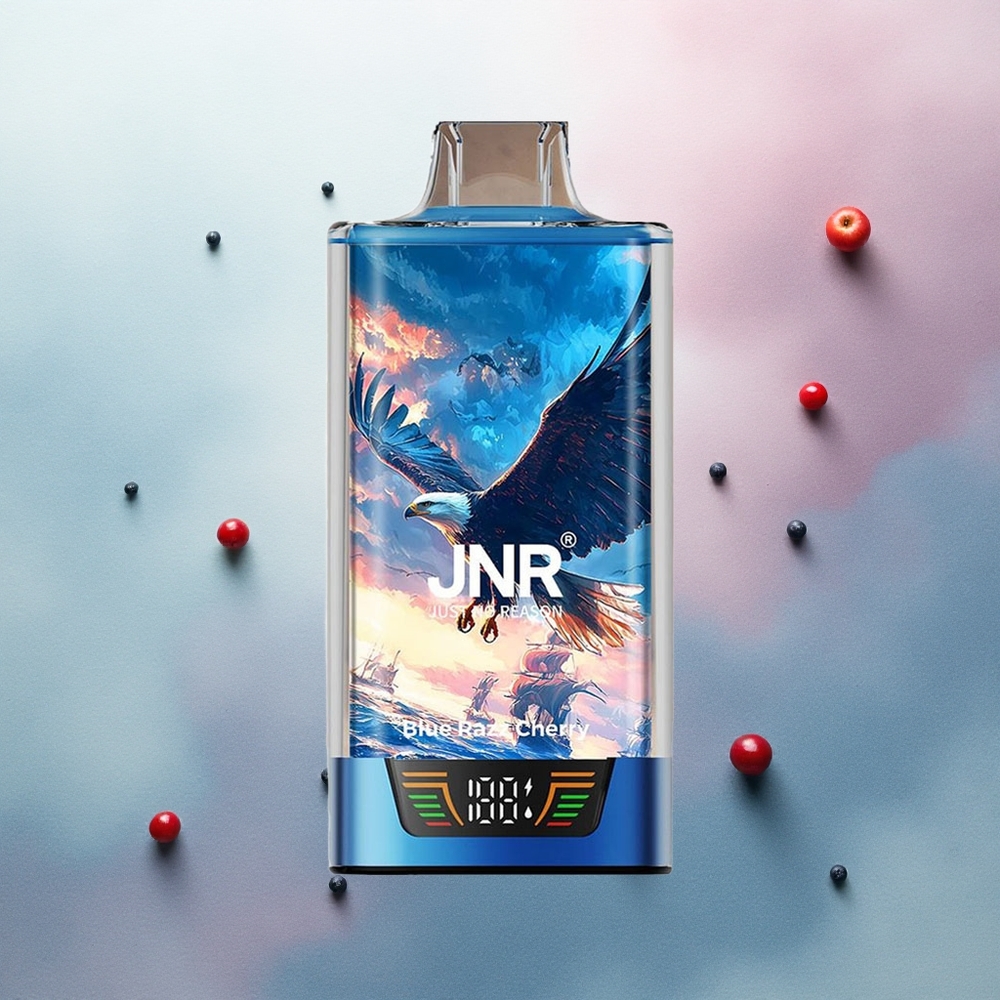 JNR Falcon Pro 28000 Blue Razz Cherry 30ml 950mAh 5% Nicotine
