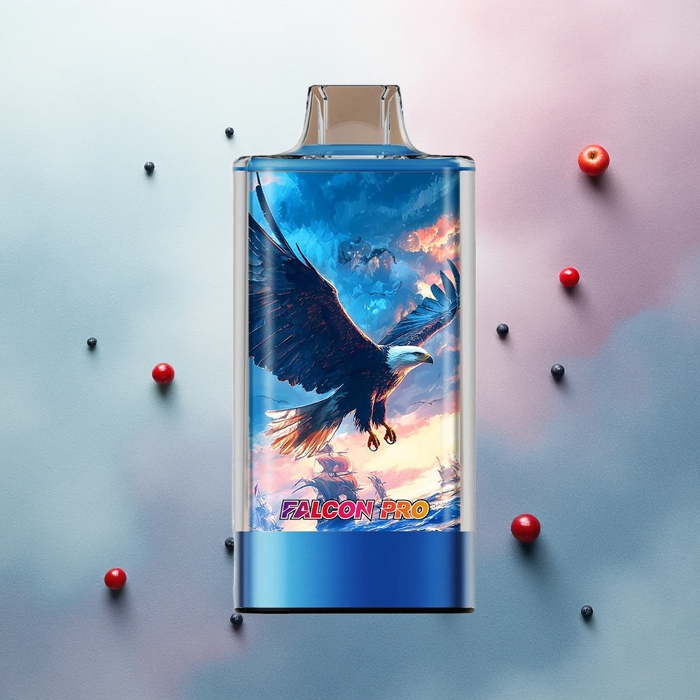 JNR Falcon Pro 28000 Blue Razz Cherry 30ml 950mAh 5% Nicotine