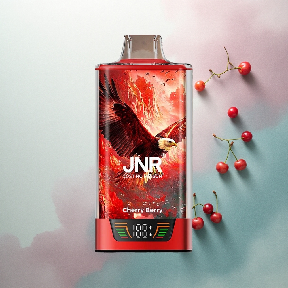 JNR Falcon Pro 28000 Cherry Berry 30ml 5% Nicotine 950mAh