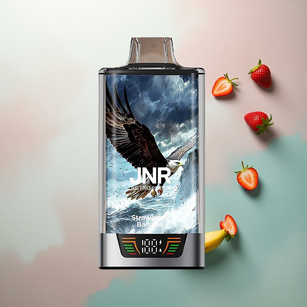 JNR Falcon Pro 28000 Strawberry Banana 30ml 950mAh 5% Nicotine