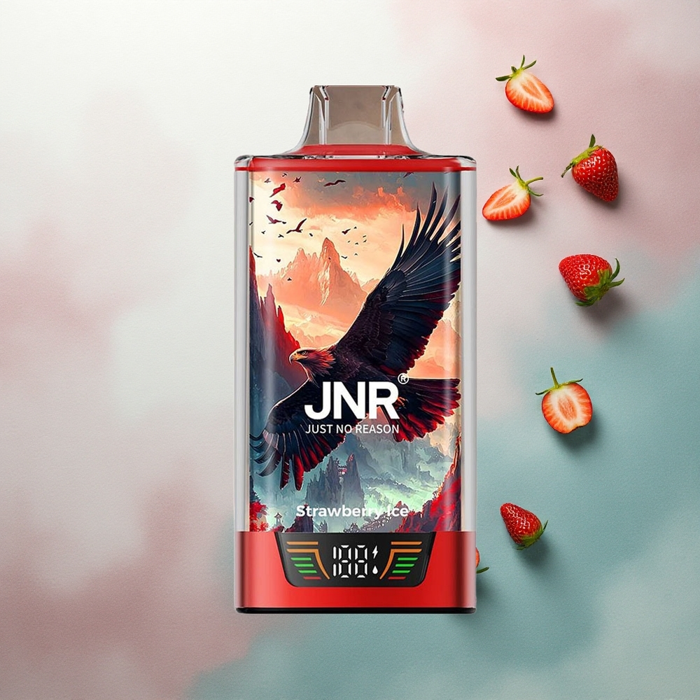 JNR Falcon Pro 28000 Strawberry Ice 30ml 950mAh 5% Nicotine
