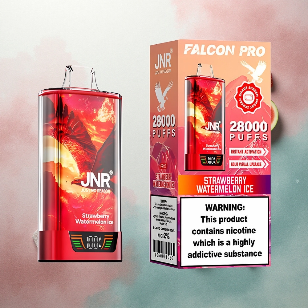 JNR Falcon Pro 28000 Strawberry Watermelon Ice 30ml 5% Nicotine 950mAh