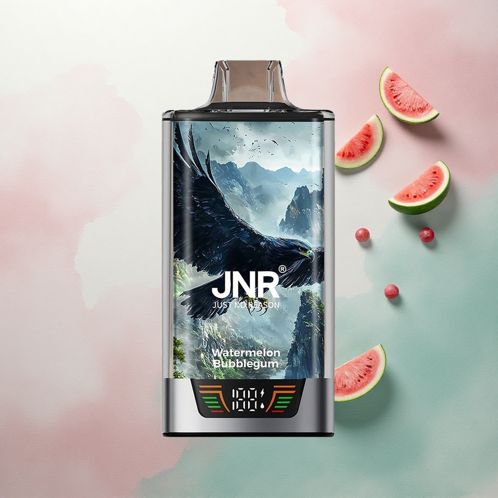 JNR Falcon Pro 28000 Watermelon Bubblegum 950mAh 30ml 5% Nicotine
