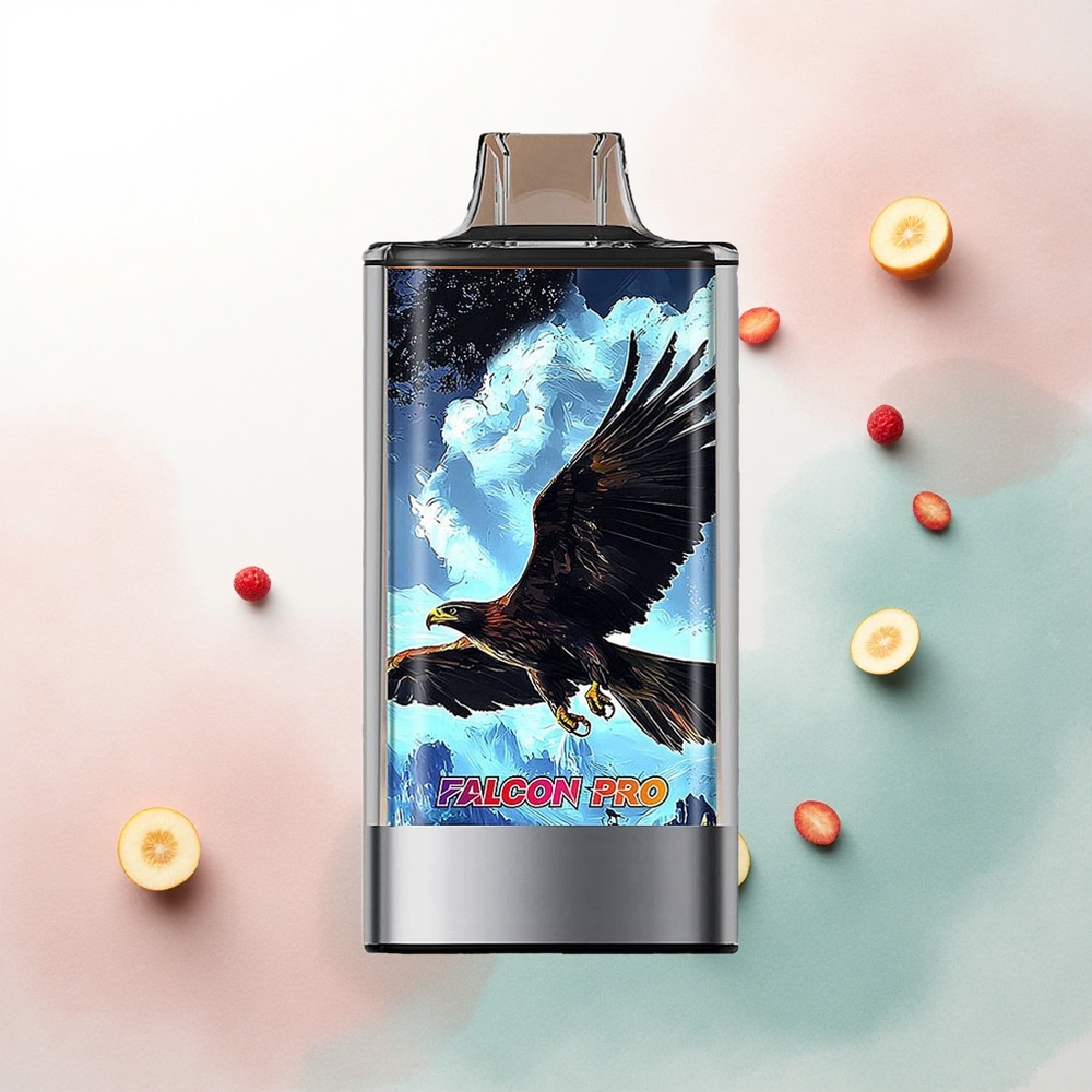 JNR Falcon Pro 28000 White Peach Razz 30ml 5% Nicotine 950mAh