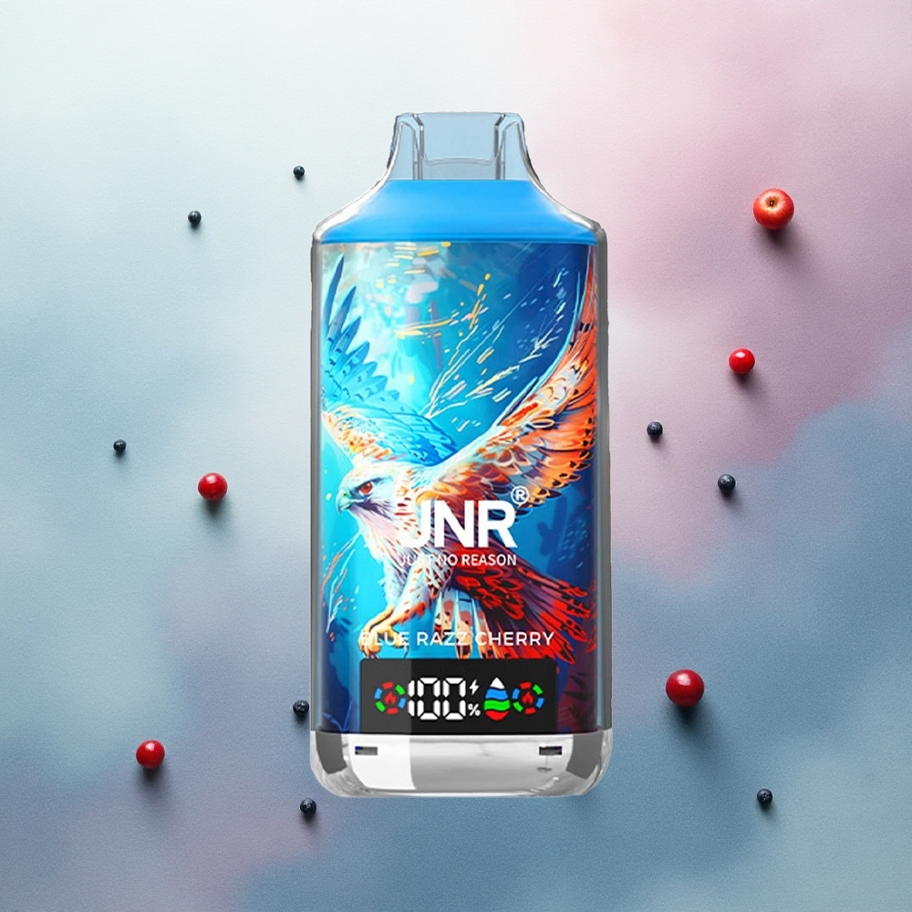 JNR Falcon X 18000 Blue Razz Cherry 24ml Dual Mesh 750mAh